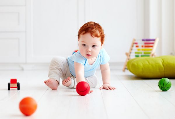 М'ячик для малюка: прості правила гри